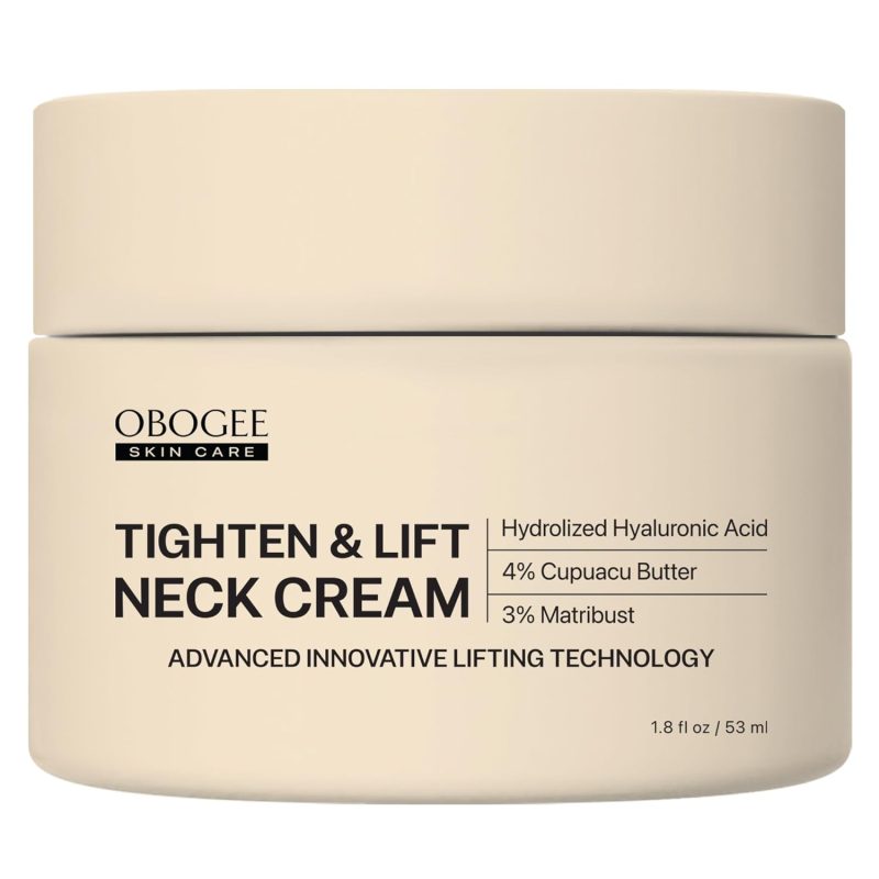 OBOGEE Neck Firming Cream (1.8 oz) – Tighten & Lift Sagging Skin